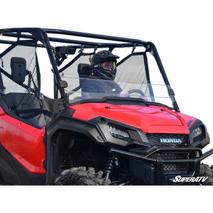 Honda Pioneer 1000 Scratch Resistant Half Windshield by SuperATV Half Windshield SuperATV