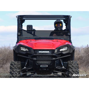 Honda Pioneer 1000 Scratch Resistant Half Windshield by SuperATV Half Windshield SuperATV