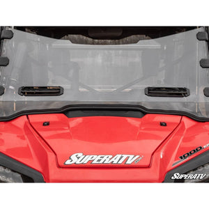 Honda Pioneer 1000 Vented Full Windshield by SuperATV WS-H-PIO1K-V-70 Vented Windshield WS-H-PIO1K-V-70 SuperATV