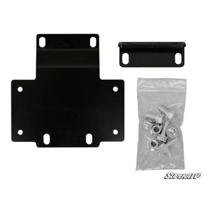 Honda Pioneer 1000 Winch Mounting Plate by SuperATV Winch Mount SuperATV