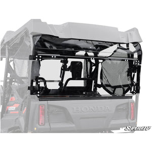 Honda Pioneer 700-4 Rear Windshield by SuperATV RWS-H-PIO-7004-76 Rear Windshield RWS-H-PIO-7004-76 SuperATV