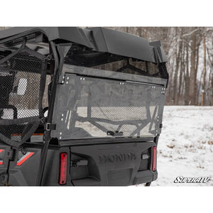 Honda Pioneer 700-4 Rear Windshield by SuperATV RWS-H-PIO-7004-76 Rear Windshield RWS-H-PIO-7004-76 SuperATV