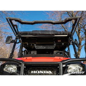 Honda Pioneer 700 MaxDrive Power Flip Windshield by SuperATV PFWS-H-PIO700-70 Folding Windshield PFWS-H-PIO700-70 SuperATV