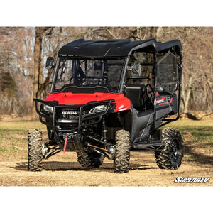 Honda Pioneer 700 MaxDrive Power Flip Windshield by SuperATV PFWS-H-PIO700-70 Folding Windshield PFWS-H-PIO700-70 SuperATV