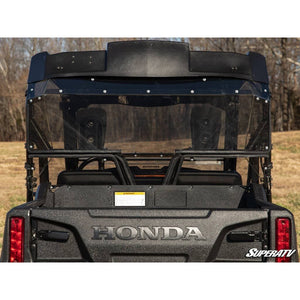 Honda Pioneer 700 Rear Windshield by SuperATV RWS-H-PIO-700-76 Rear Windshield RWS-H-PIO-700-76 SuperATV