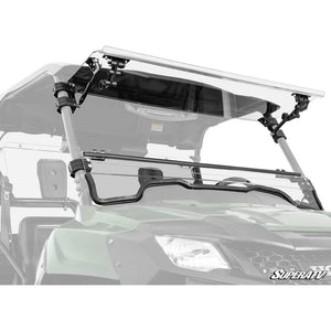 Honda Pioneer 700 Scratch Resistant Flip Windshield by SuperATV FWS-H-PIO700-002-70 Folding Windshield FWS-H-PIO700-002-70 SuperATV