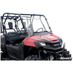 Honda Pioneer 700 Scratch Resistant Full Windshield by SuperATV WS-H-PIO700-70 Full Windshield WS-H-PIO700-70 SuperATV