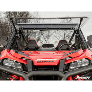 Honda Talon 1000 MaxDrive Power Flip Windshield by SuperATV PFWS-H-TAL-70 Folding Windshield PFWS-H-TAL-70 SuperATV