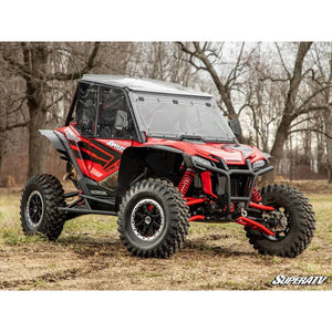 Honda Talon 1000 MaxDrive Power Flip Windshield by SuperATV PFWS-H-TAL-70 Folding Windshield PFWS-H-TAL-70 SuperATV