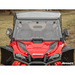 Honda Talon 1000 MaxDrive Power Flip Windshield by SuperATV PFWS-H-TAL-70 Folding Windshield PFWS-H-TAL-70 SuperATV