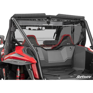 Honda Talon 1000 Rear Vented Windshield by SuperATV RWS-H-TAL-V-76 Vented Windshield RWS-H-TAL-V-76 SuperATV