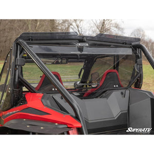 Honda Talon 1000 Rear Vented Windshield by SuperATV RWS-H-TAL-V-76 Vented Windshield RWS-H-TAL-V-76 SuperATV