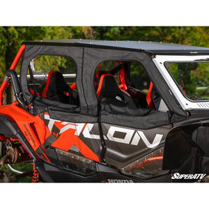 Honda Talon 1000X-4 Primal Soft Cab Enclosure Upper Doors by SuperATV Upper Door SuperATV