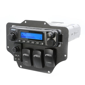 Honda Talon Mount For M1 / Rm45 / Rm60 / Gmr45 Radio With Switch Holes by Rugged Radios MT-TALON-RM-SW 01033172745183 Rugged Radios