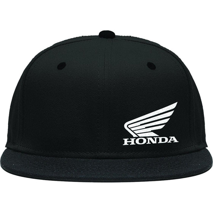 Honda Wing Snap Back Hat Black By D'Cor