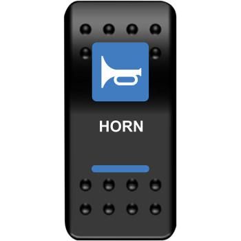 Horn Rocker Switch Blue by Moose Utility