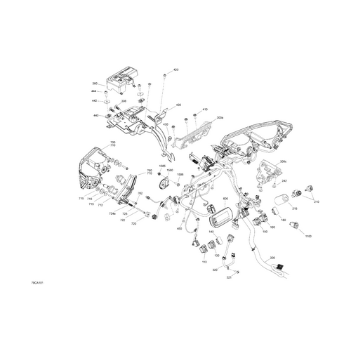 Horn Switch by Can-Am