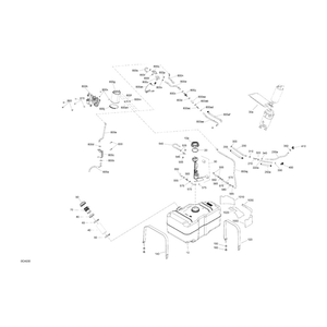 Hose Fuel Vapour Canister by Can-Am 707800965 OEM Hardware 707800965 Off Road Express Peach St