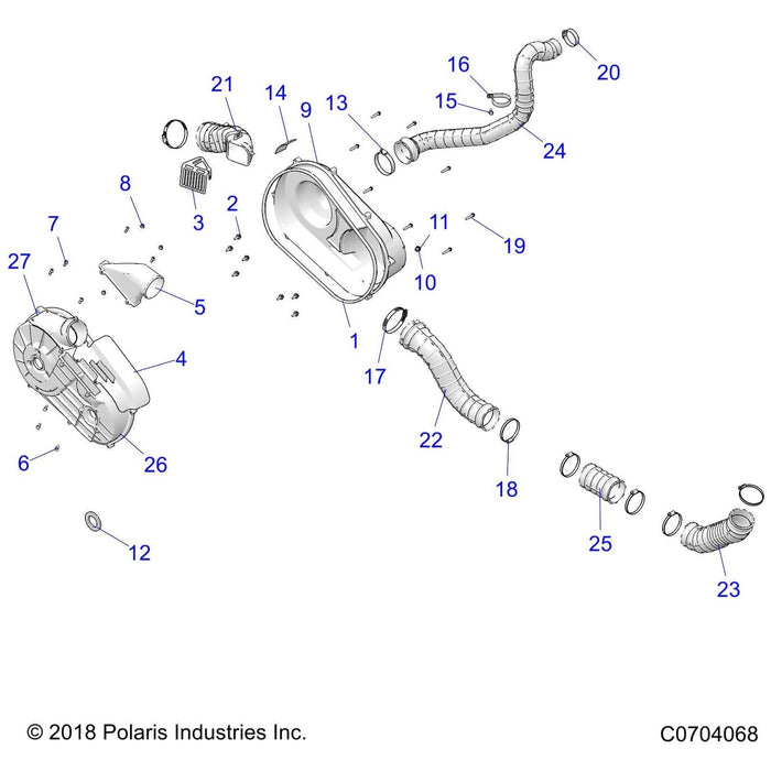 Hose-Intake,Duct by Polaris