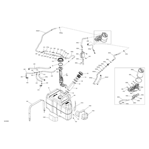 Hose Support by Can-Am 707003073 OEM Hardware 707003073 Off Road Express Peach St