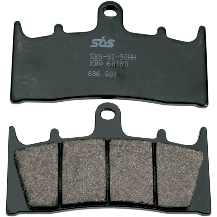 Hs Street Excel Sintered Front Brake Pads By Sbs