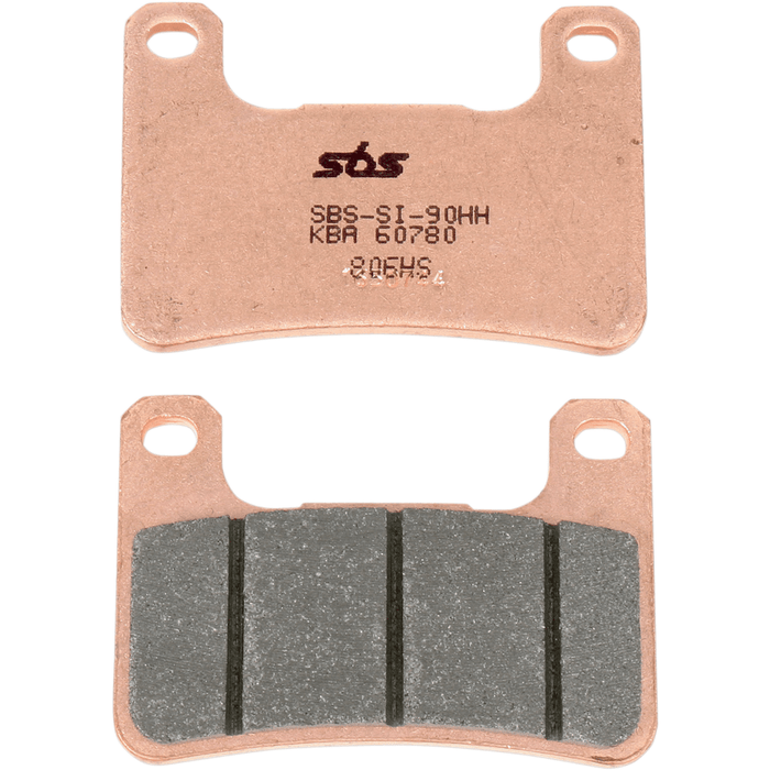 Hs Street Excel Sintered Front Brake Pads By Sbs