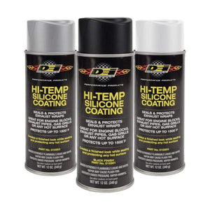HT Silicone Assortment Case (2 cans each - Black, Aluminum & White) by DEI 010300 Hi Temp Paint 790-01150 Western Powersports