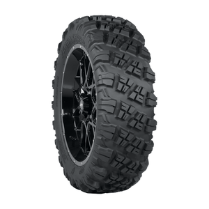 Hurricane Wheel Kit w/ Versa Cross Tire 14X7 4/156 4+2.5 Black by ITP 59-60108+57-86527 Premounted Wheel & Tire Kit 572-112424 Western Powersports Drop Ship