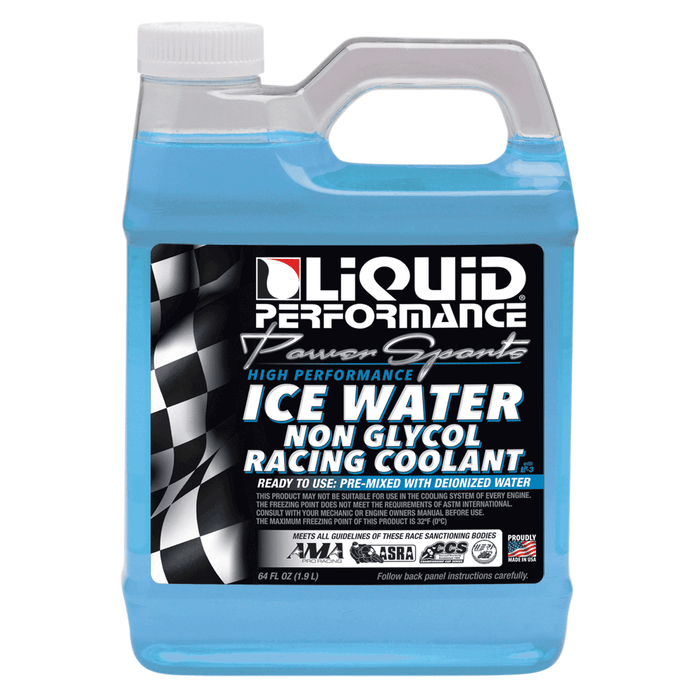 Ice Water Non Glycol Racing Coolant 64Oz by Liquid Performance