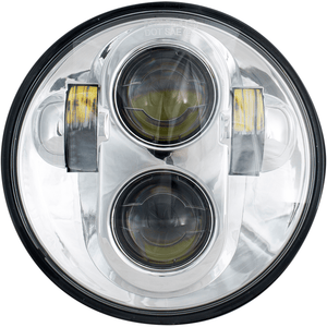 Illuminati Led Headlight Assembly By Rivco Products LED-140C Headlight 2001-1566 Parts Unlimited Drop Ship