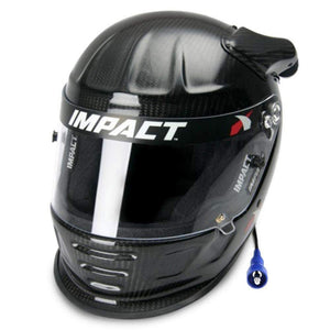 Impact Carbon Fiber Os20 Race Offset Air Helmet Wired Offroad by Impact Rugged Radios