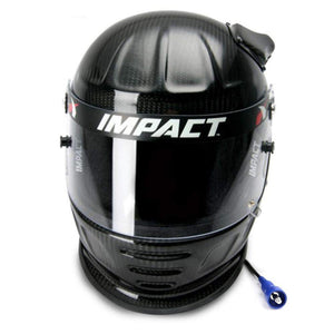 Impact Carbon Fiber Os20 Race Offset Air Helmet Wired Offroad by Impact Rugged Radios