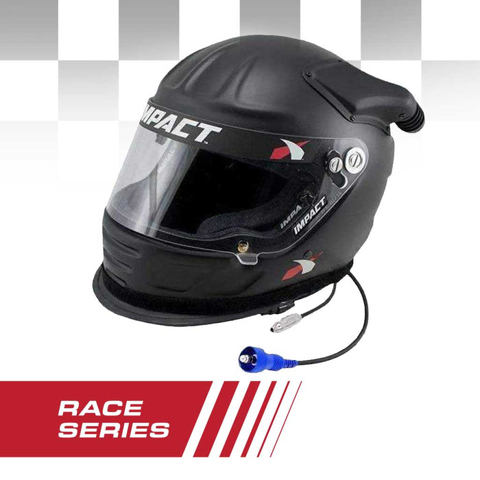 Impact Race Offset Air Draft Os20 Helmet Wired Offroad by Impact