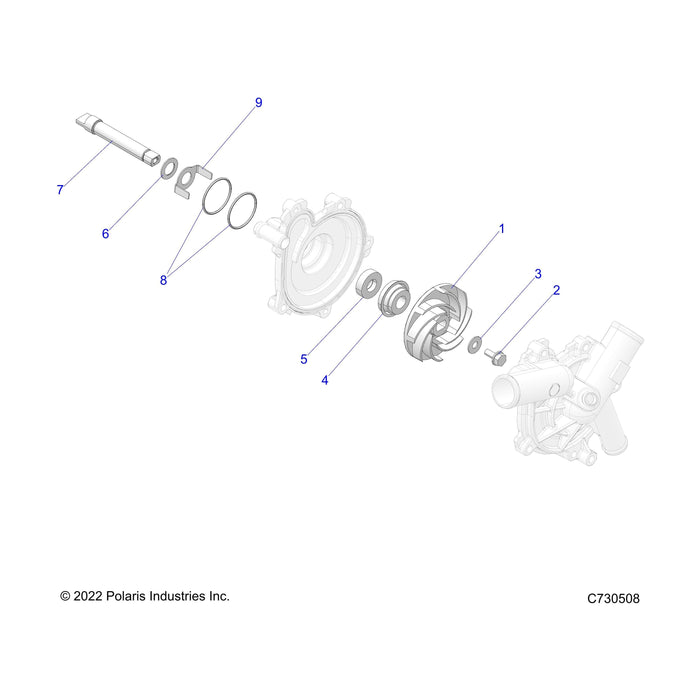 Impeller-Waterpump by Polaris