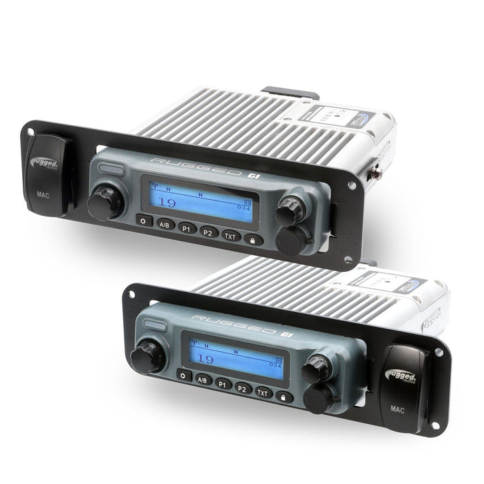 In-Dash Mount With Switch Hole For Rugged Radios by Rugged Radios