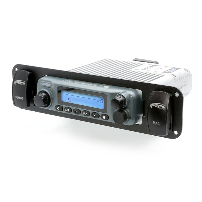 In-Dash Mount With Two Switch Holes For Rugged Radios by Rugged Radios