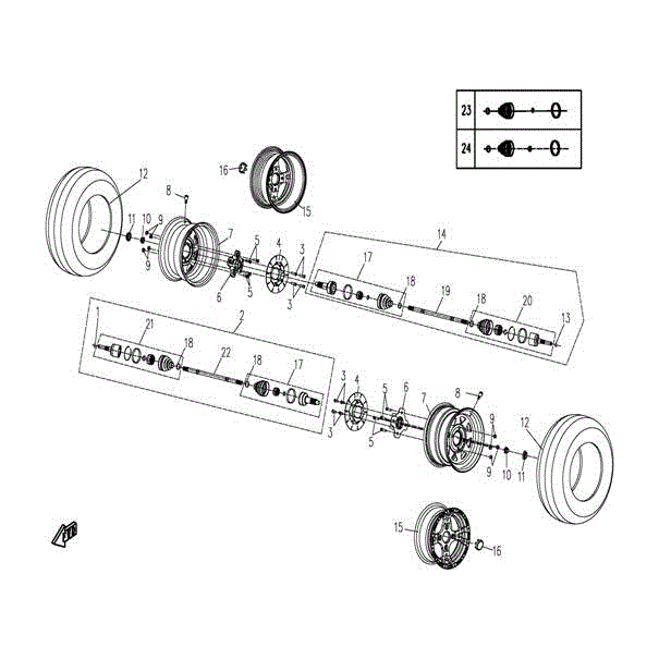 Inflation Valve by CF Moto