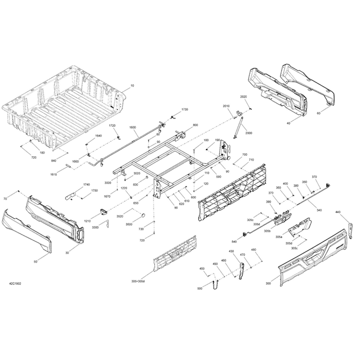 Inside Cargo Box Kit by Can-Am