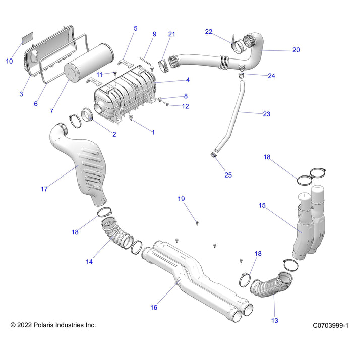 Intake Duct Assembly by Polaris