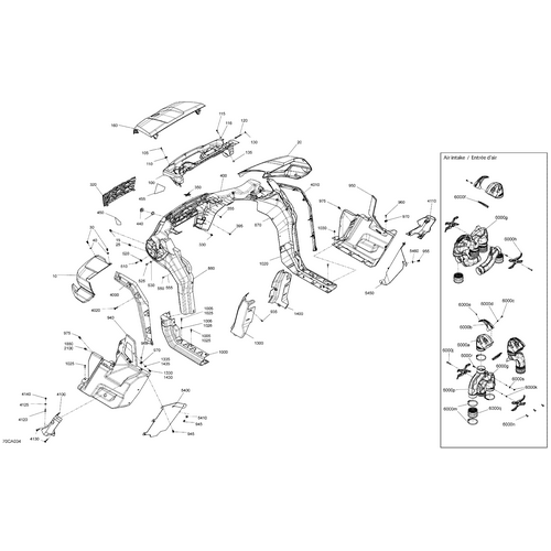 Intake Tube by Can-Am