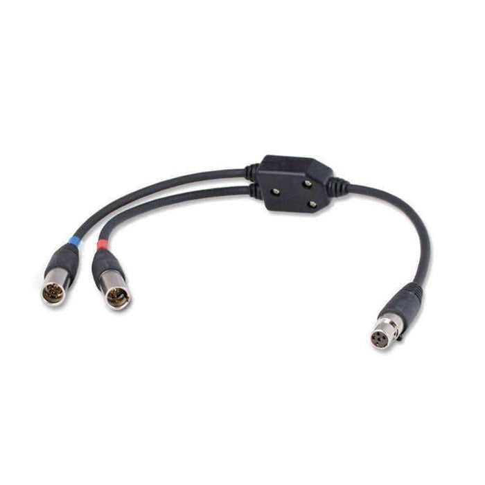 Intercom Headsets / Helmet 5 Pin Port Splitter Cable by Rugged Radios