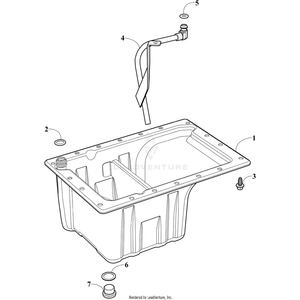 Internal Oil Drain Pipe Assembly By Arctic Cat 3206-428 OEM Hardware 3206-428 Off Road Express