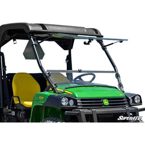 John Deere Gator Scratch Resistant Flip Windshield by SuperATV FWS-JD-G-825-70 Folding Windshield FWS-JD-G-825-70 SuperATV