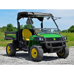 John Deere Gator Scratch Resistant Flip Windshield by SuperATV FWS-JD-G-825-70 Folding Windshield FWS-JD-G-825-70 SuperATV