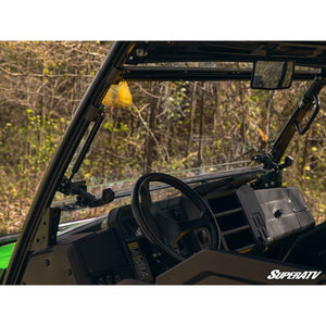 John Deere Gator XUV 835 Scratch-Resistant Flip Windshield by SuperATV FWS-JD-835M-70 Folding Windshield FWS-JD-835M-70 SuperATV