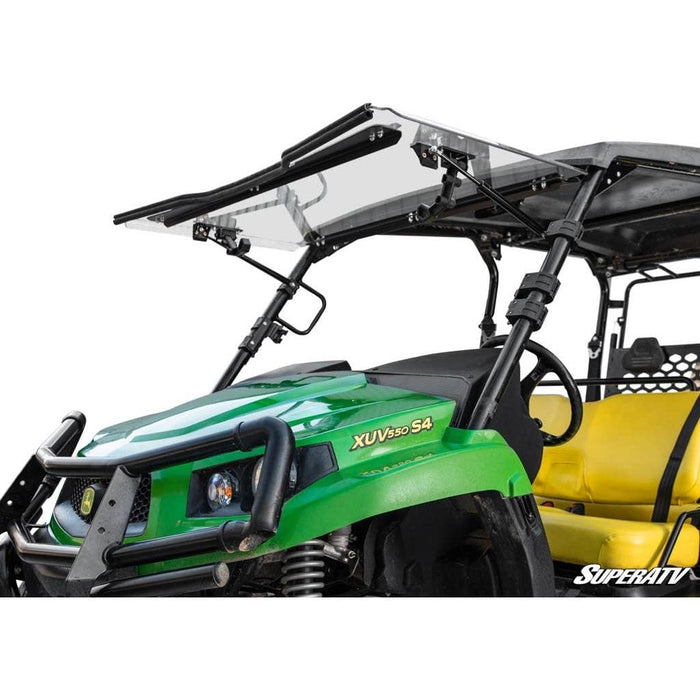 John Deere Gator XUV550 Scratch-Resistant Flip Windshield by SuperATV