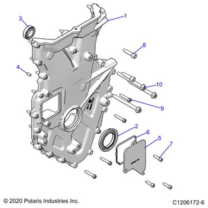 K-Crank Pulley,Seal by Polaris 3610289 OEM Hardware P3610289 Off Road Express