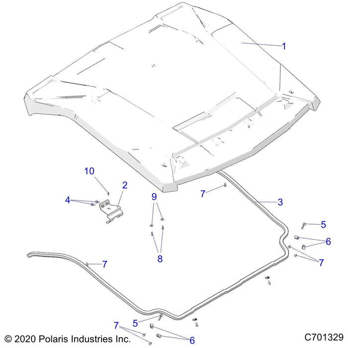 K-Hdwr,Roof,Sport,Xovr by Polaris