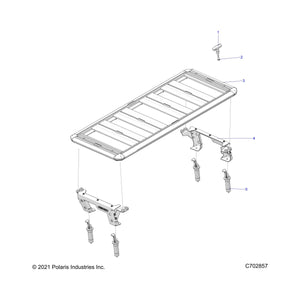 K-Hrdwr Svc Corner,Platform by Polaris 2209074 OEM Hardware P2209074 Off Road Express