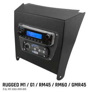 Kawasaki Krx Multi-Mount Kit For M1 / G1 / Rm45 / Rm60 / Gmr45 Radio And Rugged Intercom by Rugged Radios MT-KRX-MM-RM 01039374005402 Rugged Radios Rugged M1/G1/RM45/RM60/GMR45